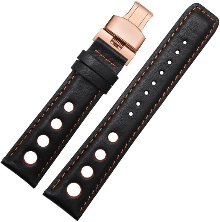Genuine Leather Bracelet Fit For Tissot 1853 Sports Watchband Racing PRS516 T91 1853 Top Layer Cowhide 20mm Strap Accessories