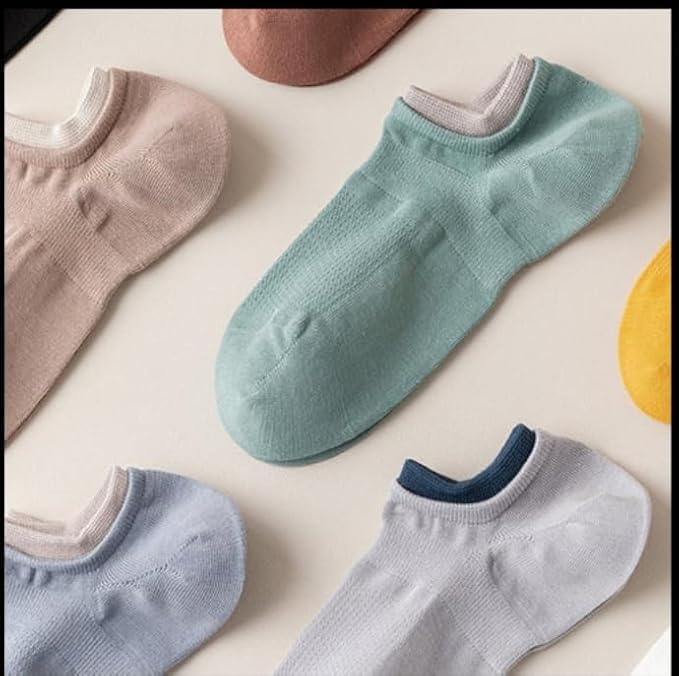 Image of PRASTHAN Sports Unisex Nylon Cotton Ankle Length Socks Made With Breathable Anti Odour & Moisture Absorbent Combed Cotton with a Extra Durable.