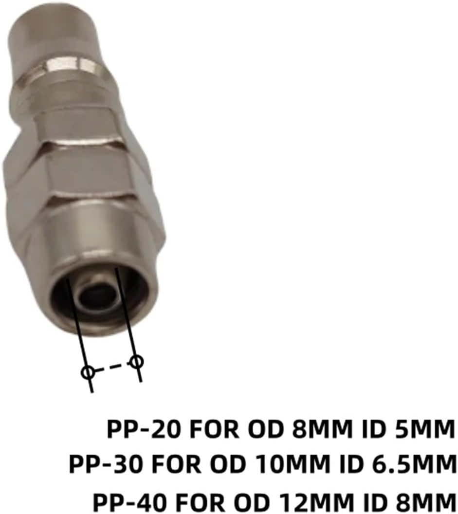 SH PH SP PP SM PM SF20 30 40 Pneumatic Connector Rapidities For Air Hose Fittings Coupling Compressor Accessories Quick Release 1Pcs(Pp,20)