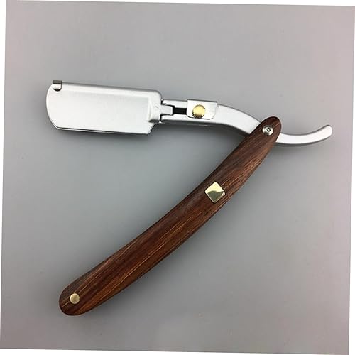 Miniatura 7 de FOMIYES 3pcs beard razor beard shaver Wooden handle razor Chic straight razor rasuradoras para hombres shaver for men barber straight razor foldable