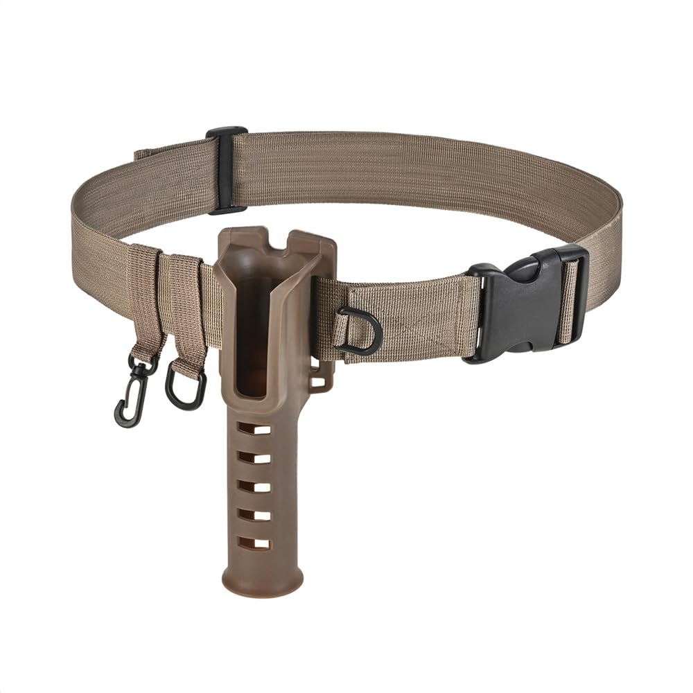 Support De Canne à Pêche – Ceinture Ventre Bateau – Alliage Aluminium – Combat