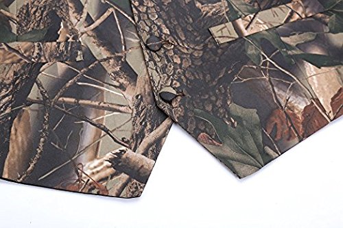 Mens Slim Fit Big Tree Camo Camouflage Vest Prom Wedding Vest (M chest：38-40 inches)2