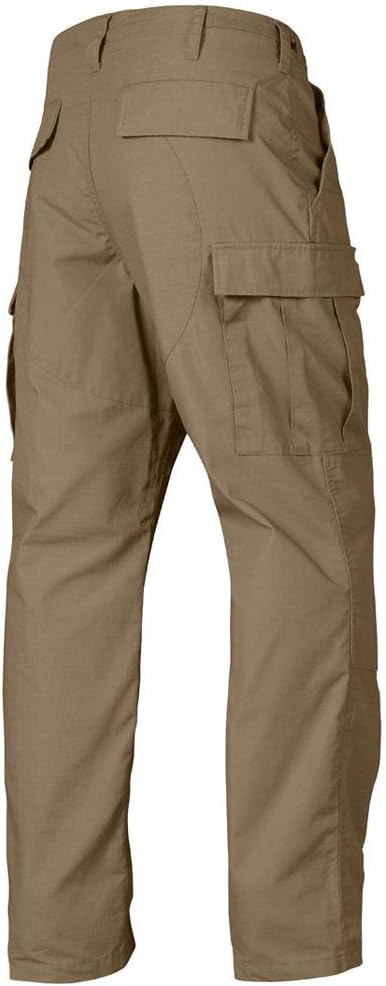 LAPG BDU Pants for Men, 6 Pocket Design BDU Tactical Cargo Pants, Lightweight Cotton Rip-Stop Fabric Pants - Image 3