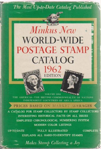 Minkus New American Stamp Catalog - 1962 Edition B004V06ZJ0 Book Cover