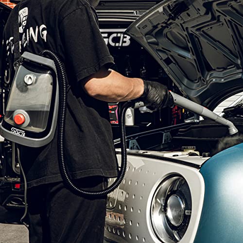 Sgcb Pro Portable Steam Cleaner - Auto Steam Machine Multi-Purpose Steam Cleaner Strap Type Waist Belt 8 Pcs Accessory Set For Auto Home Use Multi-Surface All Natural Steamer For Cleaning Floor, Upholstery, Grout And Car #TOP2