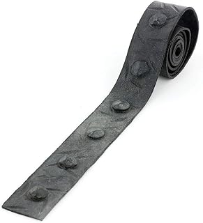Outwater 42in Rubber Faux Beam Strapping - Wrought Iron Look for Authentic Wood Beam Installs