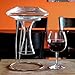 Lily's Home Wine Decanter Drying Stand with Rubber Coated Top to Prevent Scratches, Includes Cleaning Brush, For Standard Large Bottomed Wine Decanters, Decanter and Wine Glass NOT Included
