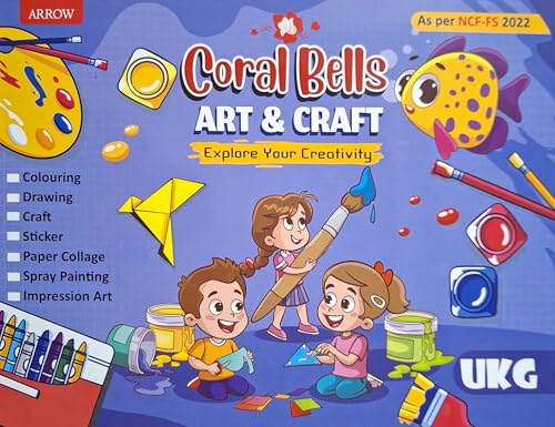 Image of Arrow Coral Bells Class UKG Boxed Set - Set of 9 Books + Flash Cards | 2025 Edition