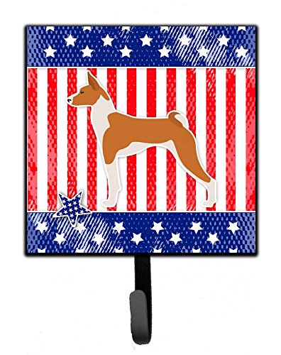 USA Patriotic Basenji Leash or Key Holder