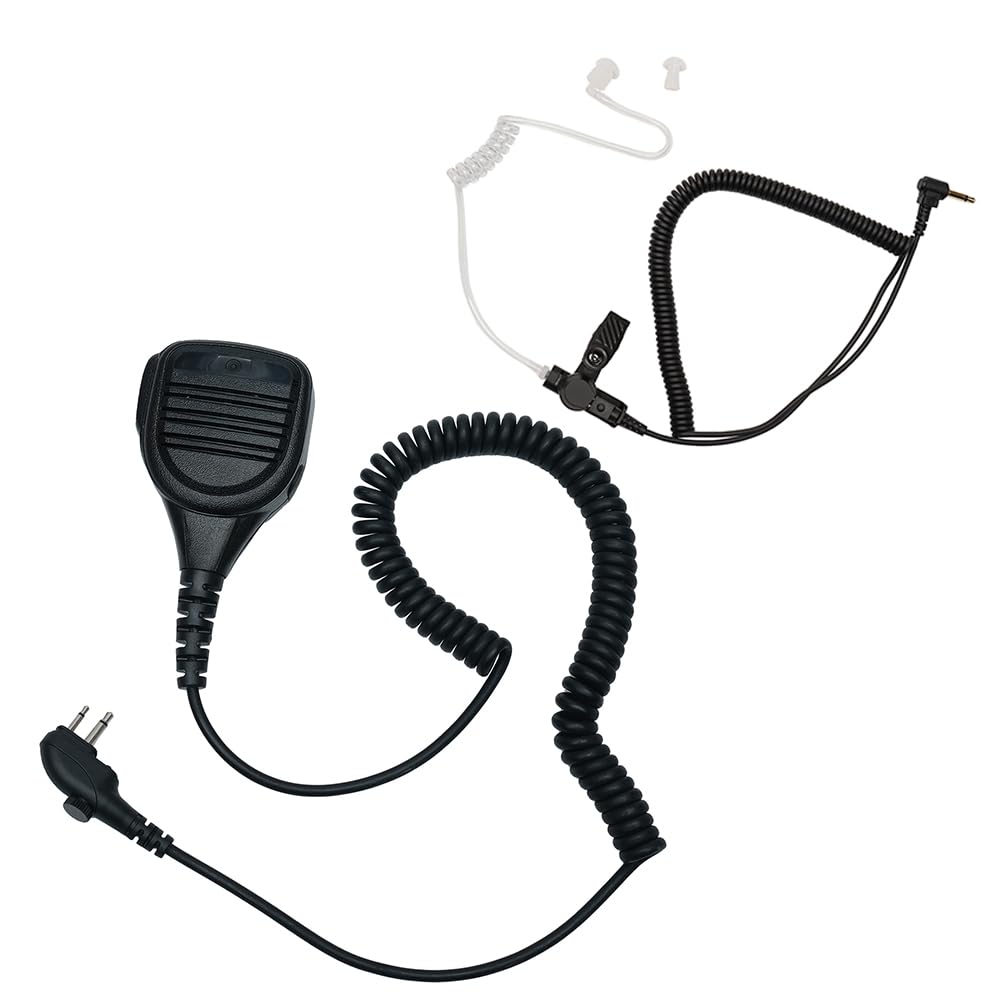 Klykon MIC Microphone Remote Speaker for HYT Hytera Radio BD502 BD502i PD502 PD482i PD502 TC-300 TC-508 TC-2100 Walkie Talkie with Covert Acoustic