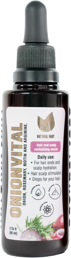Natural Sant Onionvital Scalp & Hair Serum with Onion, Rosemary and Biotin