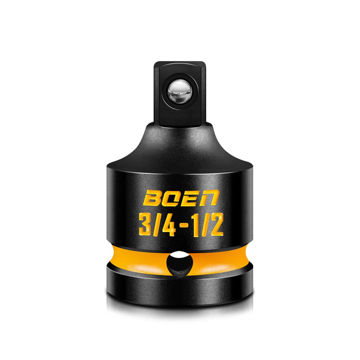 Mr.wintek 3/4" F to 1/2" M Impact Socket Adapter, Cr-Mo Steel, Power Socket Adapter with Deep Embossed and Painted Marking, for Impact Driver Conversions