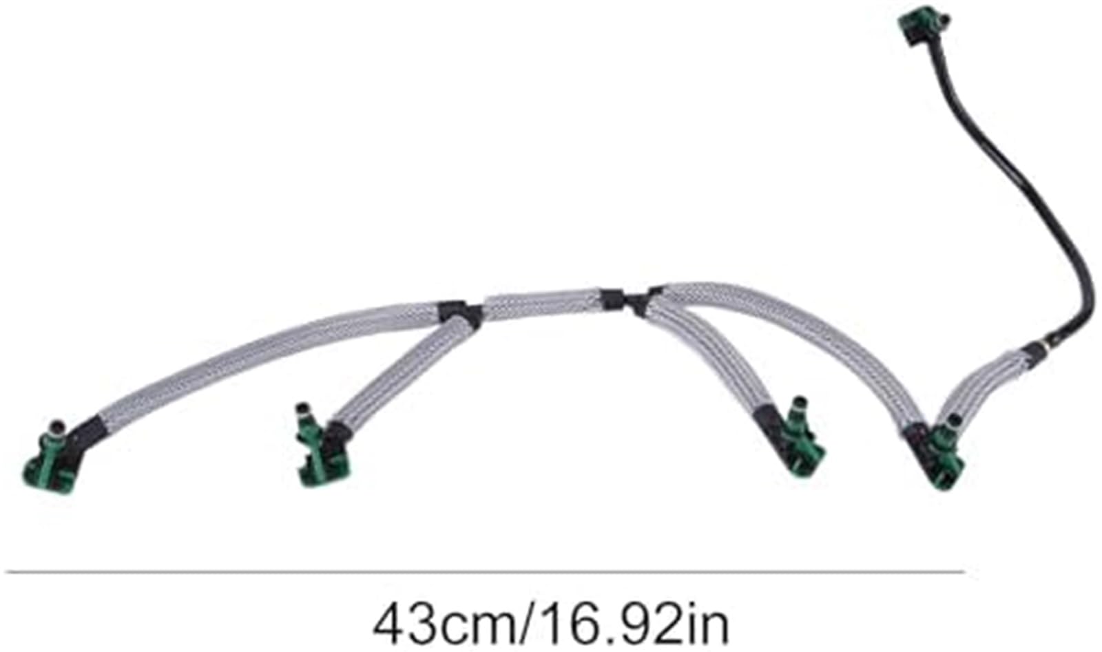 Pexorina 9844585580 2.0 Tubo di troppo pieno for iniettore olio