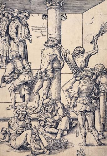 Tableau Passion du Christ Cranach resolvez le vide de vos murs avec cette grande toile 60x90cm