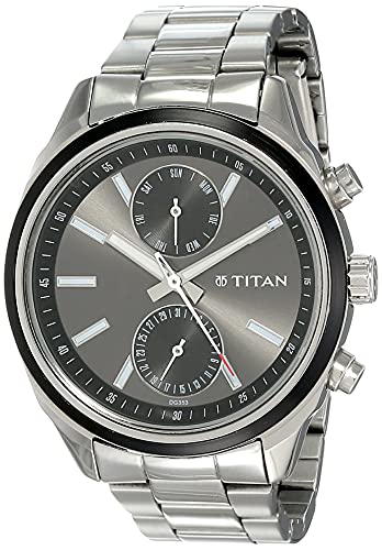 Titan Maritime Analog Black Dial Men’s Watch-NN1793KM03/NP1793KM03