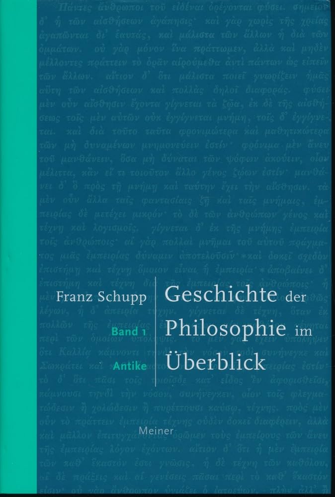 Geschichte der Philosophie im Überblick: Bd.1: Antike / Bd.2: Christliche Antike und Mittelalter / Bd.3: Neuzeit