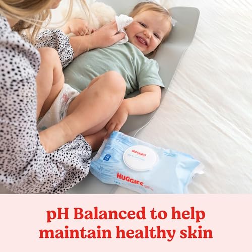 Huggies 99% Pure Water Baby Wipes, Unscented, 9 Packs, 504 Wipes - image 7