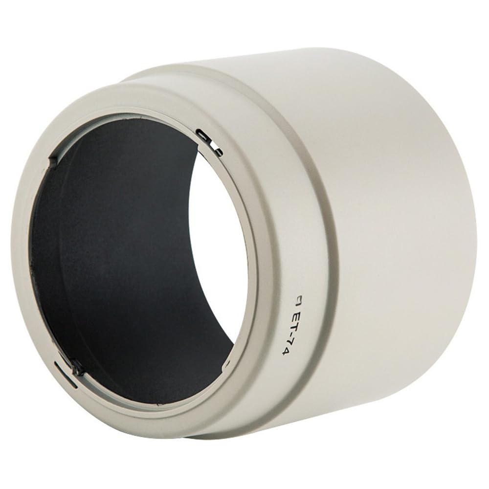 Paraluce reversibile per ET-74, compatibile con obiettivi Canon EF 70-200 mm f/4L IS USM e EF 70-200 mm f/4L, supporta filtri da 67 mm
