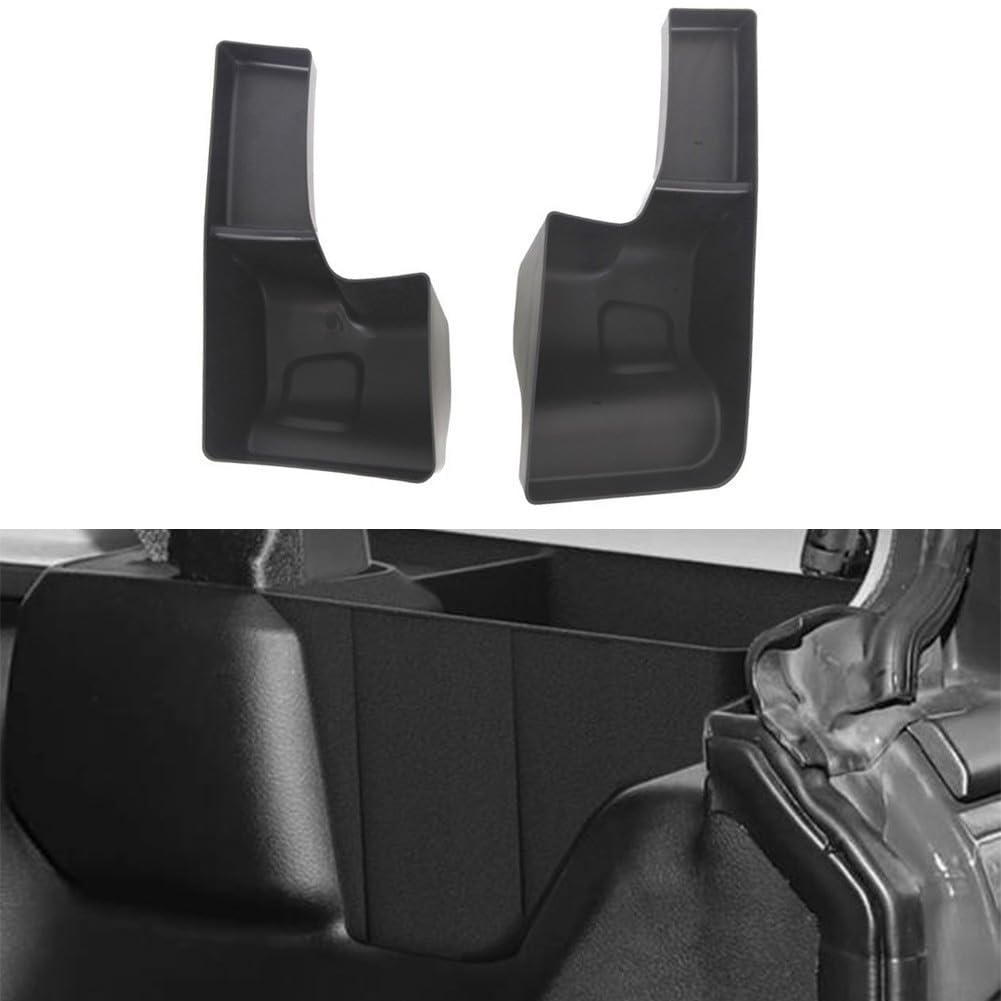 Organisateur de coffre pour Jeep Wrangler JL JLU finition haut de gamme système de rangement noir