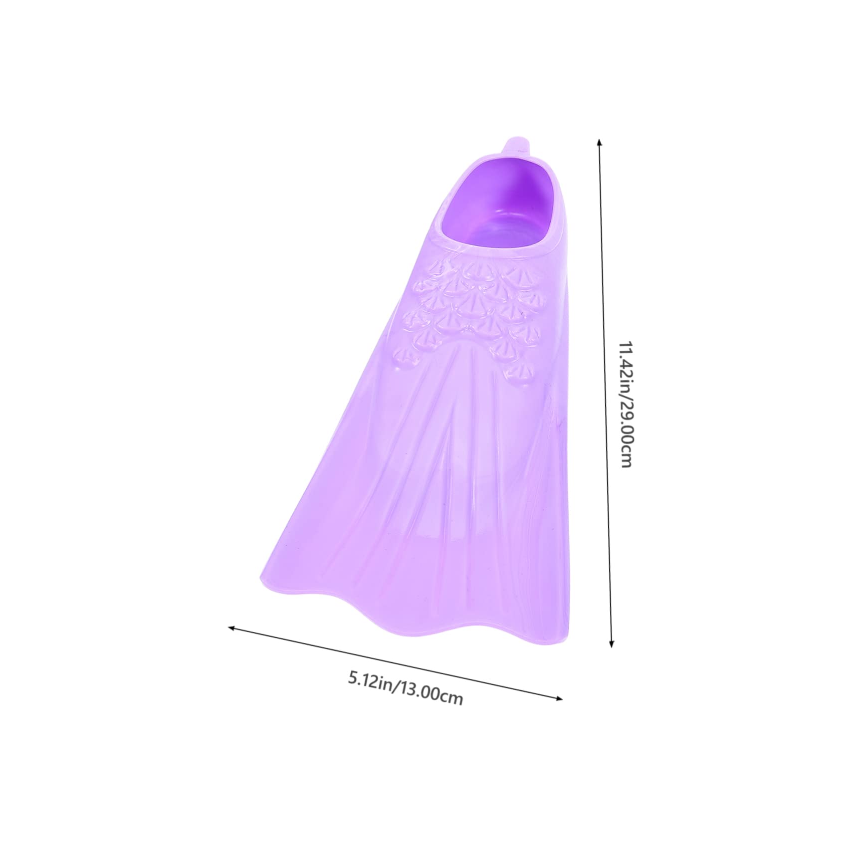 KOMBIUDA Diving Fins Lightweight Swimming Fins Flexible Silicone for Travel Snorkeling and Pool Use