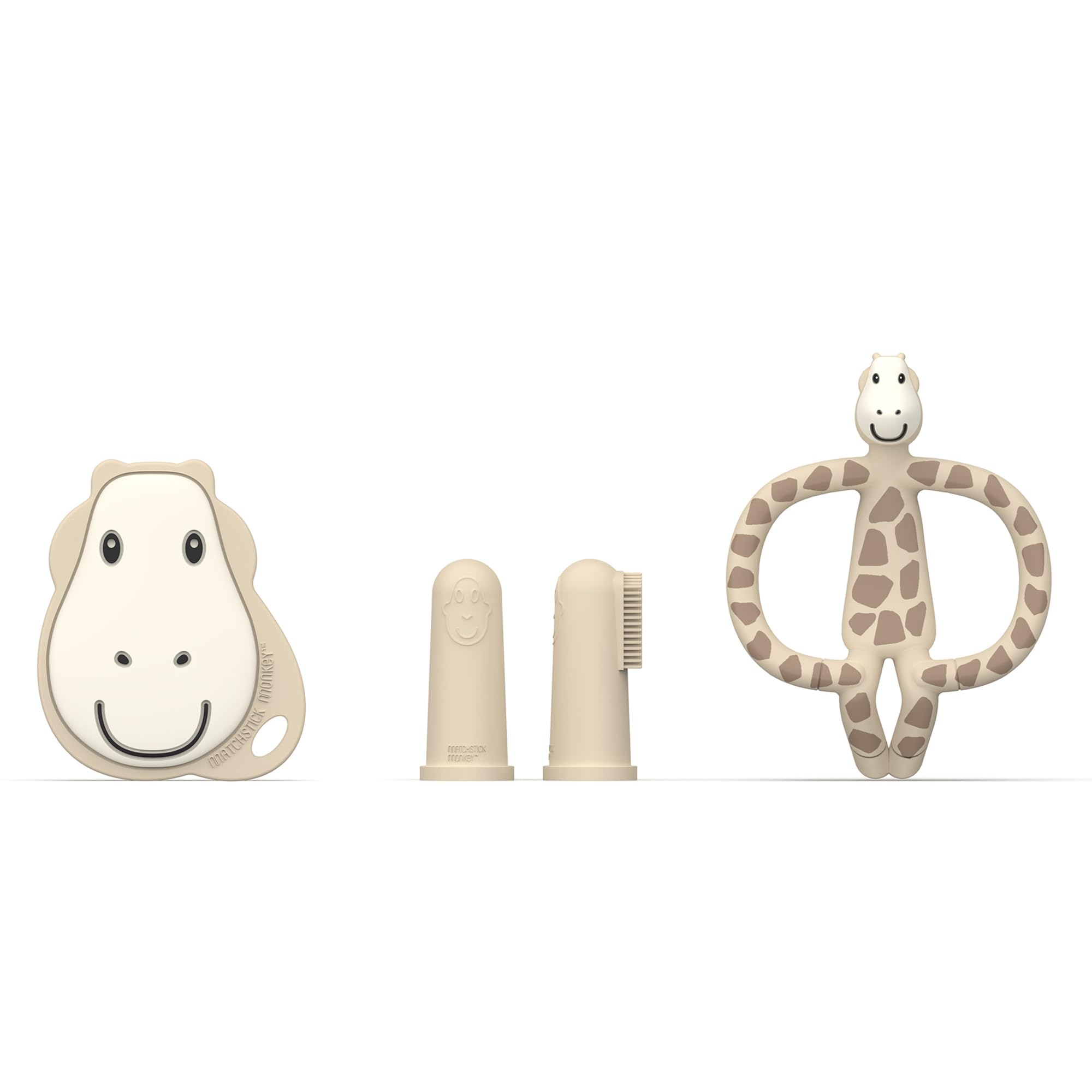 Matchstick Monkey Teething Starter Set, Baby Teething Relief, Gigi Giraffe