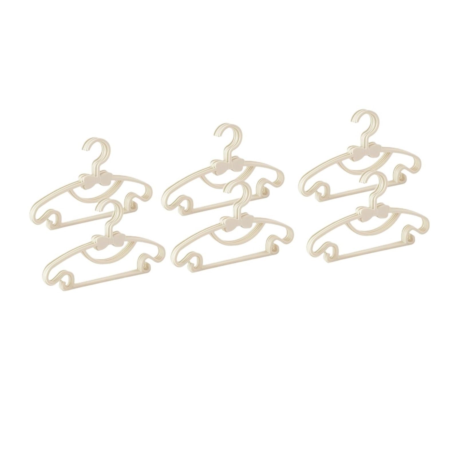 5/10/20/30/50pcs Of Hangers Clothing Closet Storage Hanger Racks(30pcs Off White)