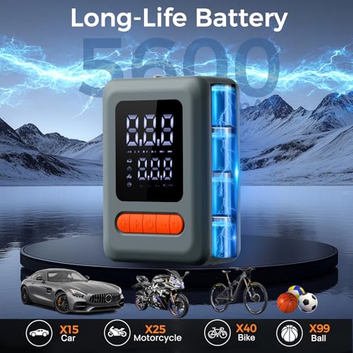 Image of ApexNexus Tire Inflator Portable Air Compressor & Car Jump Starter (C9)