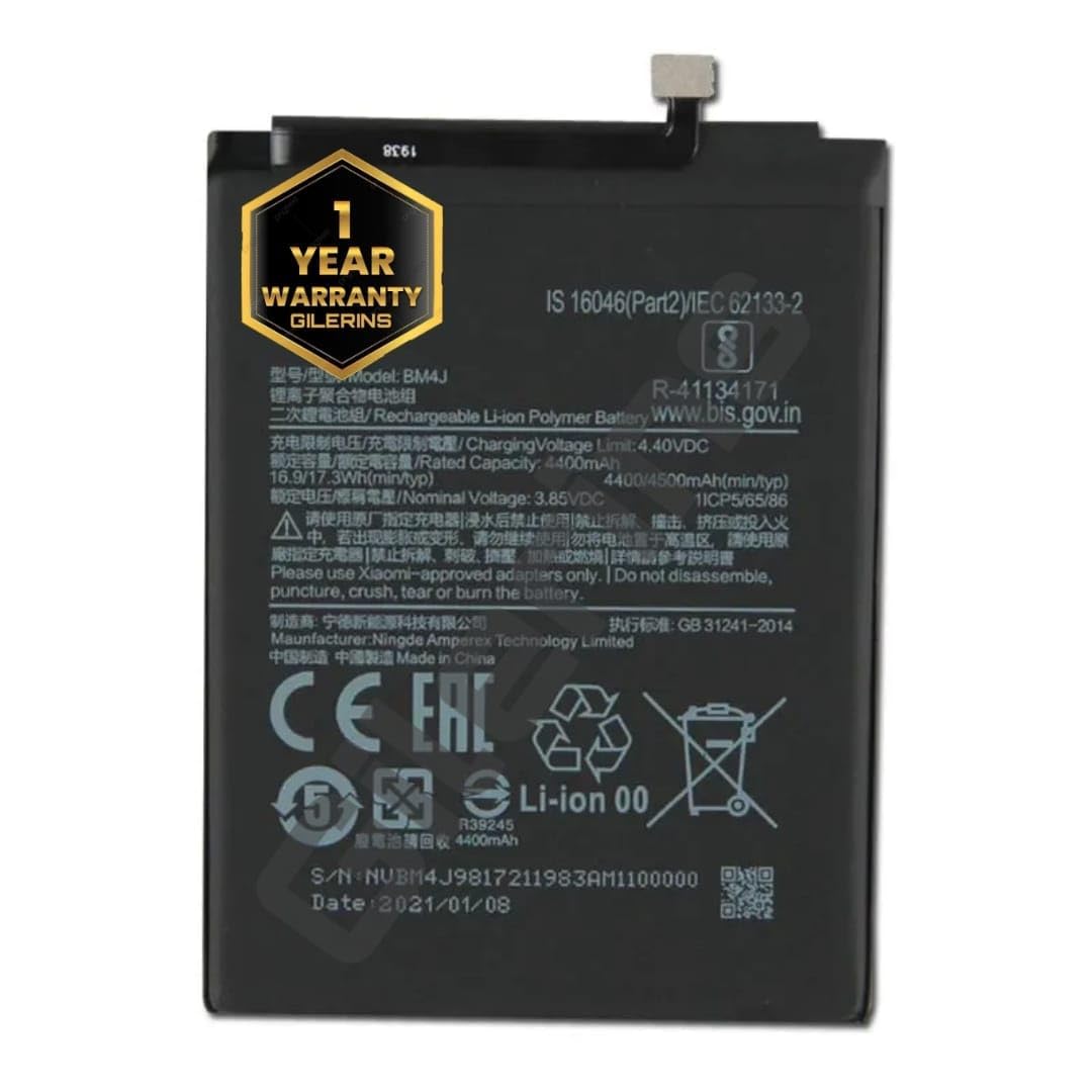 Original BM4J Battery for Redmi Note 8 Pro 2015105, M1906G7I, M1906G7G Battery with 1 Year Warranty****(SEPAP25)