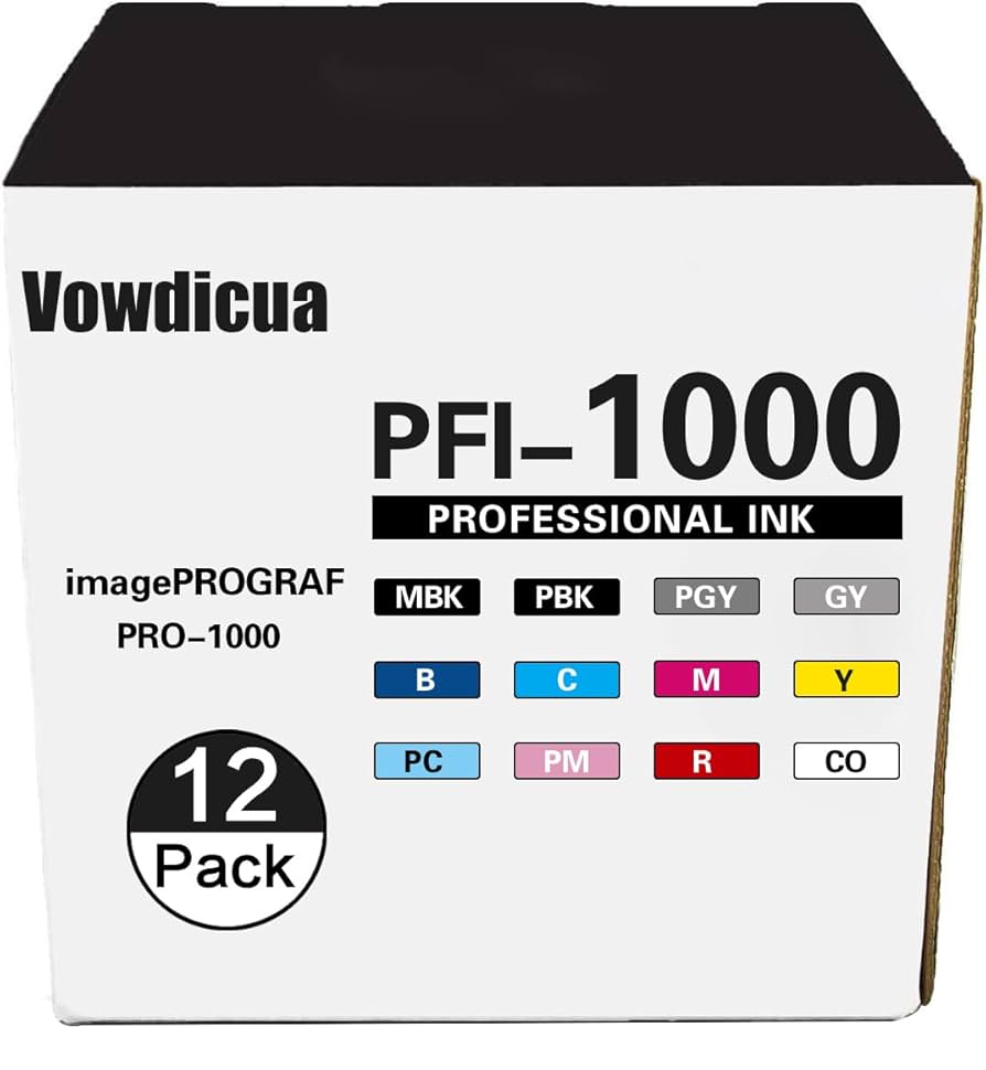Canonプリンター　PRO-1000 用インク PFI-1000 15個 Amazon.com: PFI-1000 Ink Cartridges - High Capacity