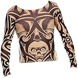tattoo longsleeve Stretch-Mischgewebe: 90 % Nylon, 10 % Elasthan