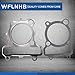WFLNHB Cylinder Piston Gasket Top End Kit Replacement for Yamaha Moto-4 225 YFM225 1986 1987 1988