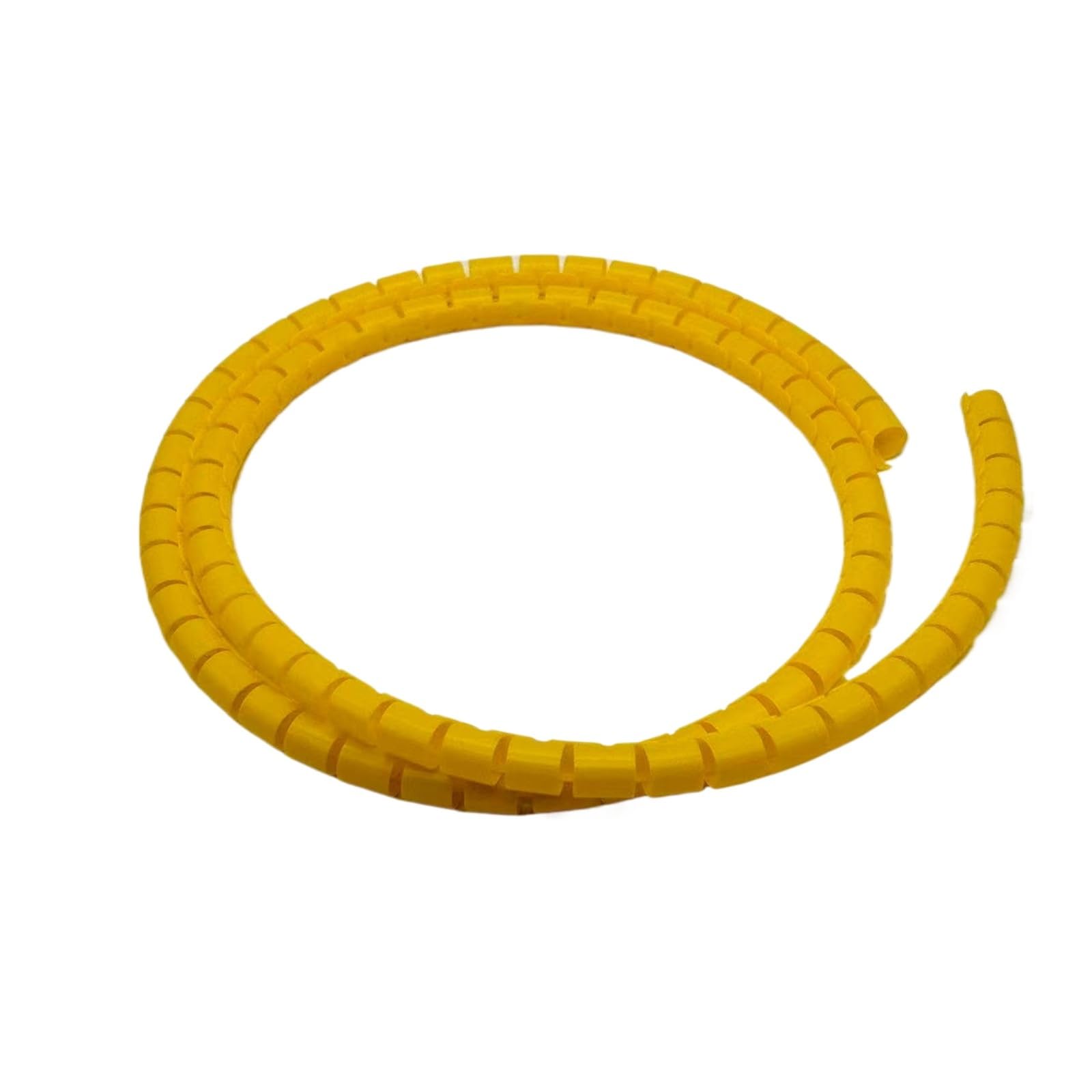 Gaine de câble Spirale de 32 mm, Tube de Protection for câbles d'ordinateur et de Souris Anti-Désordre(Yellow,10 Meters)