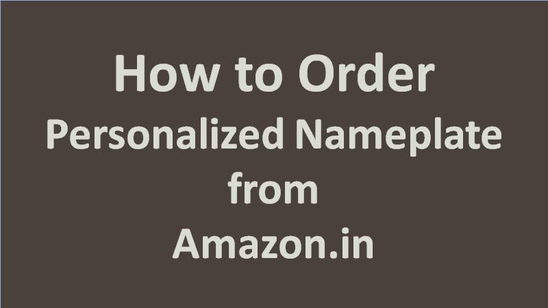 Personalised Home/Door Name Plate with LED Light - 3 Year Warranty - Acrylic Embossed Letters, Mirror Shine, Laser Cut, Size 24x12 in, By Aarushi Creations (24 x 12 Inch)