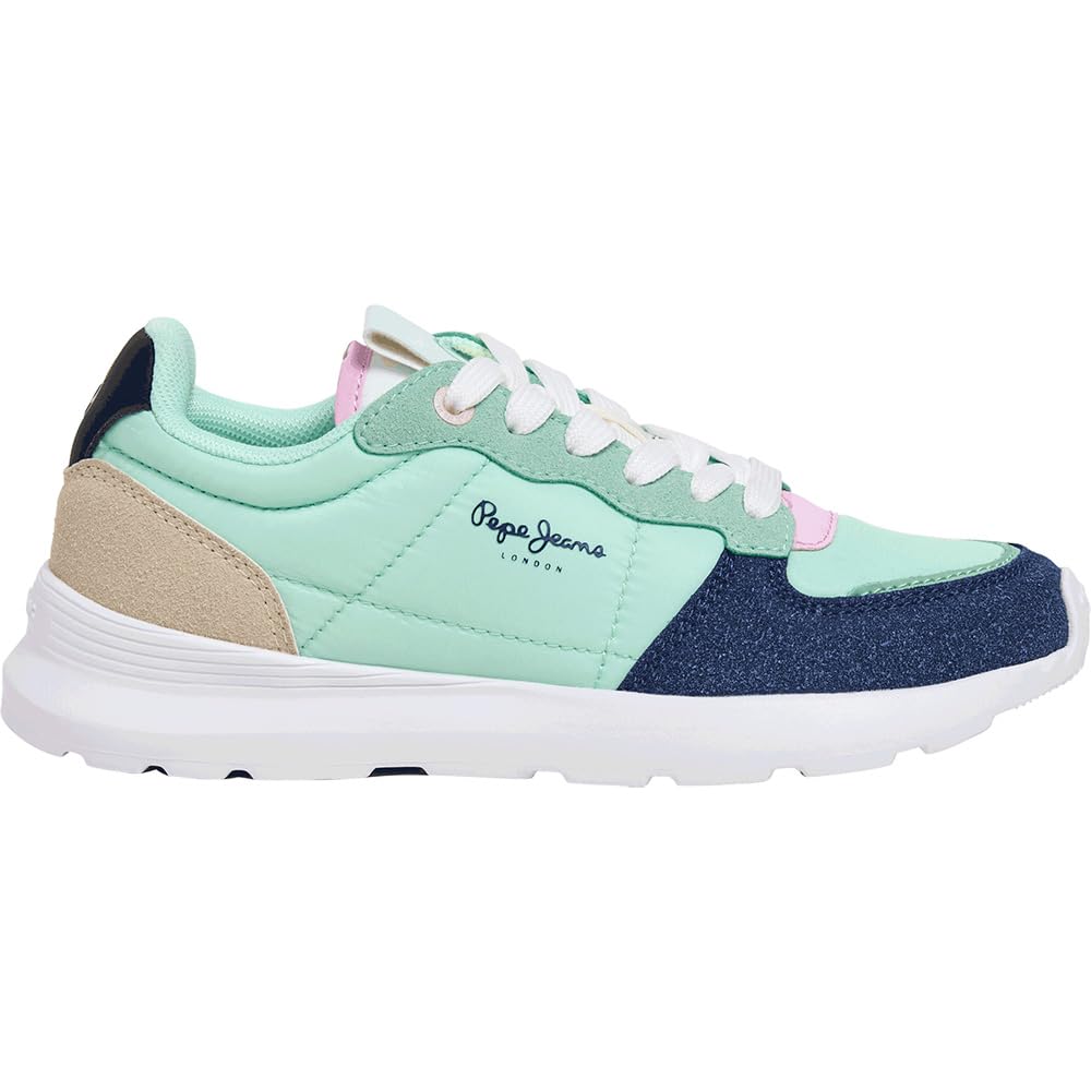 Pepe Jeans Women's Bleu Trainers Teagan Bass
