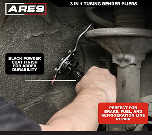 Image of ARES 10024 3-in-1 Small Range Tubing Bender Pliers - 1 /8 to 1 /4-In