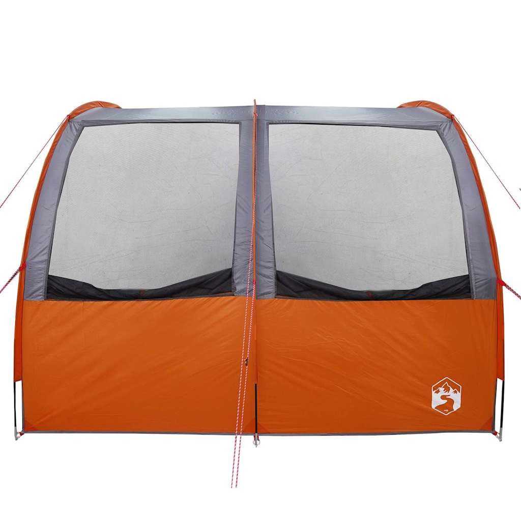 Wasserfester Tarp Bogen mit Dach x x, Polyester Outdoor Plane für Camping, Festival, Biwak, mit flammhemmender Beschichtung und windresistentem Design, inklusive Tragetasche