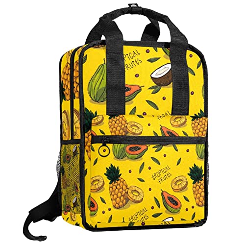 Sac à dos garçon motif basketball orange école cartable taille unique