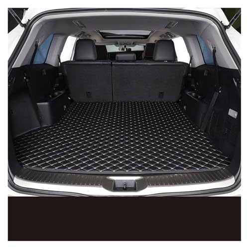 Tapis de coffre Benz GLB 5 places de 2020 à 2024 imperméable noir modèle A