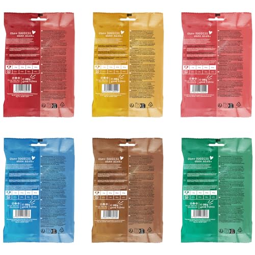 Chewies Training Maxi Snacks Hunde-Leckerli Probier-Paket - gesunde Hunde-Leckerlis ohne Zucker, ideal als Belohnung & Motivation im Hundetraining geeignet, Made in Germany (6 x 200g) – Bild 4