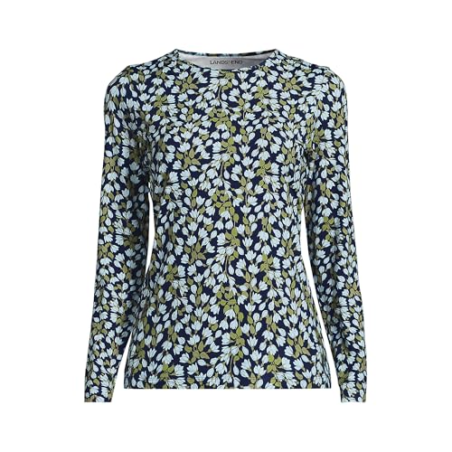 Lands' End Women's Sunshade UPF 50 Long Sleeve Relaxed Rash Guard3