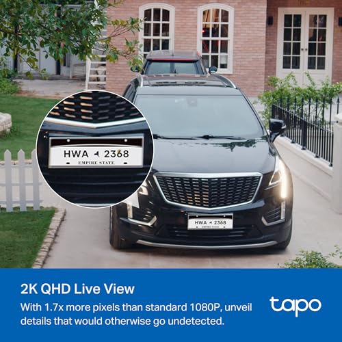 Image of Tapo MagCam 2K+ Outdoor Wireless Security Camera - Battery Power with Solar Charging, Magnetic Mount, Person /Vehicle Detection, Subscription-Free Local Storage or Optional Cloud, Works with Alexa