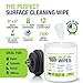 Vapor Fresh Value Wipes - 1,500 Count x 4 Rolls (6,000 Total Wipes) Plant Powered Commercial Grade Cleaner For Gym Equipment, Fitness Studios, Spas, Schools - Bulk Refill Rolls - Unscented