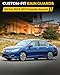 Rain Guards for Car Windows, Tape-On Window Visors Rain Guards Fit for Honda Accord 2013-2017, Window Deflectors, Vent Visors for Honda Car Accessories, 4 Pieces