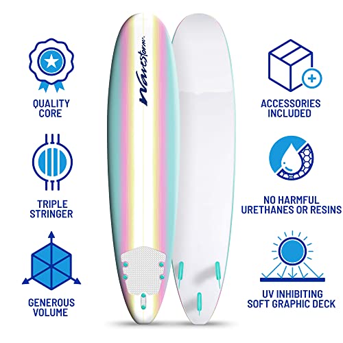 Wavestorm WS20SRF8 Classic Soft Top Foam 8Ft Surfboard Surfboard thumb #3