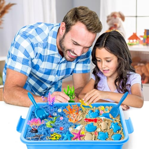 Image of Sensory Bin Ocean Kit with Sensory Sand