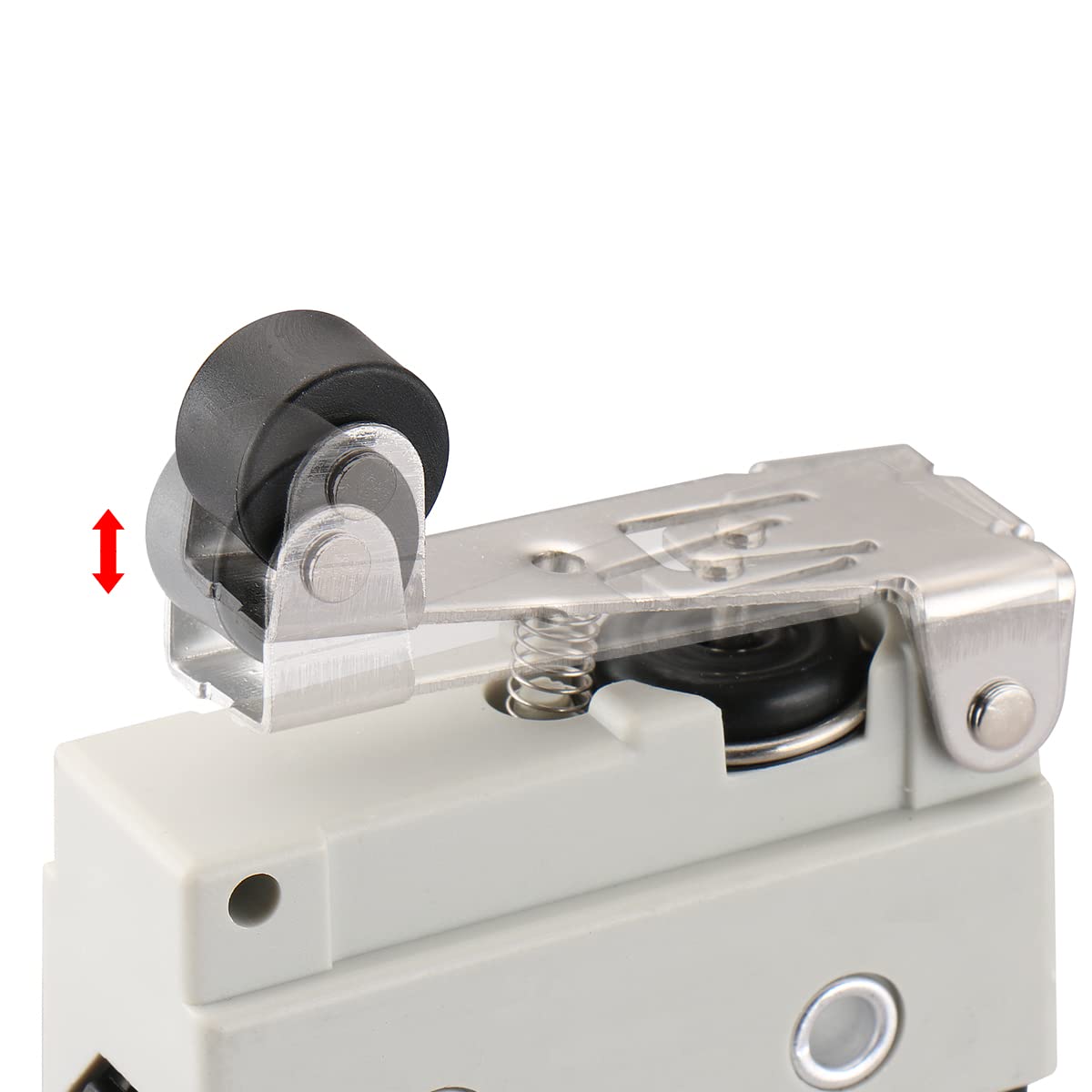 BAOMAIN Limit Switch TZ-7141, Short Hinge Roller Lever Actuator