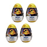 Jurassic World Dominion CAPTIVZ Clash Edition Slime Egg 4-Pack Increditoyz Bundled Set