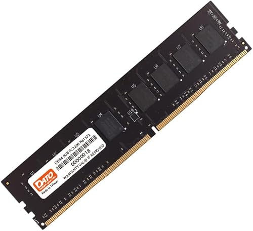 DATO 8GB DDR4 3200MHz PC4-25600 CL22 1.2V 288-Pin Non-ECC UDIMM Módulo de memoria RAM de escritorio