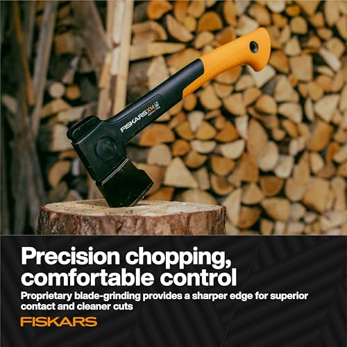 Fiskars X14 Universal Axe 14", Camping Hatchet for Chopping Wood Kindling - image 7