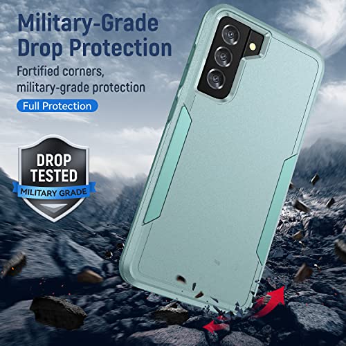 Image of for Samsung Galaxy S21 Case with HD Screen Protector, Green